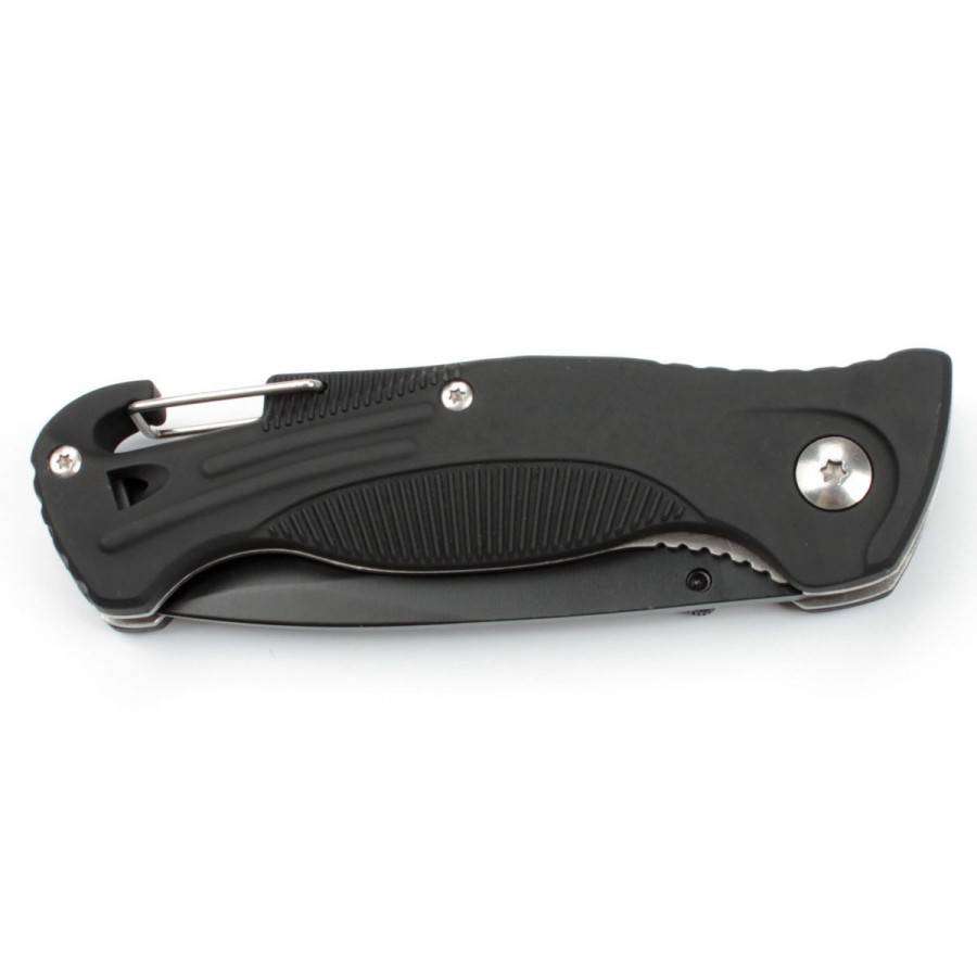Ganzo G611 420C Folding Knife Plastic Handle 190mm EDC Tool with Whistle