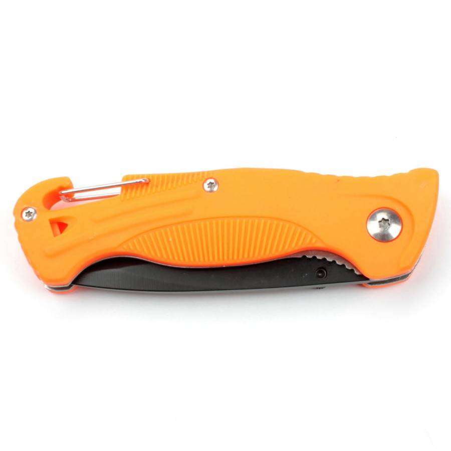 Ganzo G611 420C Folding Knife Plastic Handle 190mm EDC Tool with Whistle
