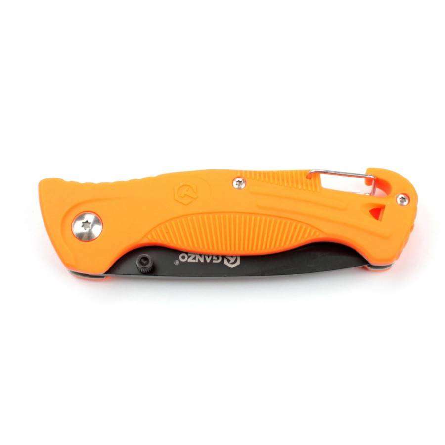 Ganzo G611 420C Folding Knife Plastic Handle 190mm EDC Tool with Whistle