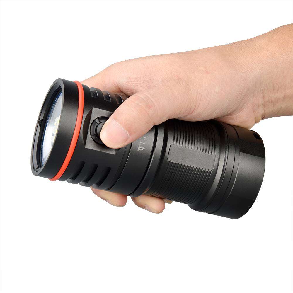 TrustFire DF50 Dive Light 6500 Lumen 105m Throw USB Rechargeable 70M Waterproof
