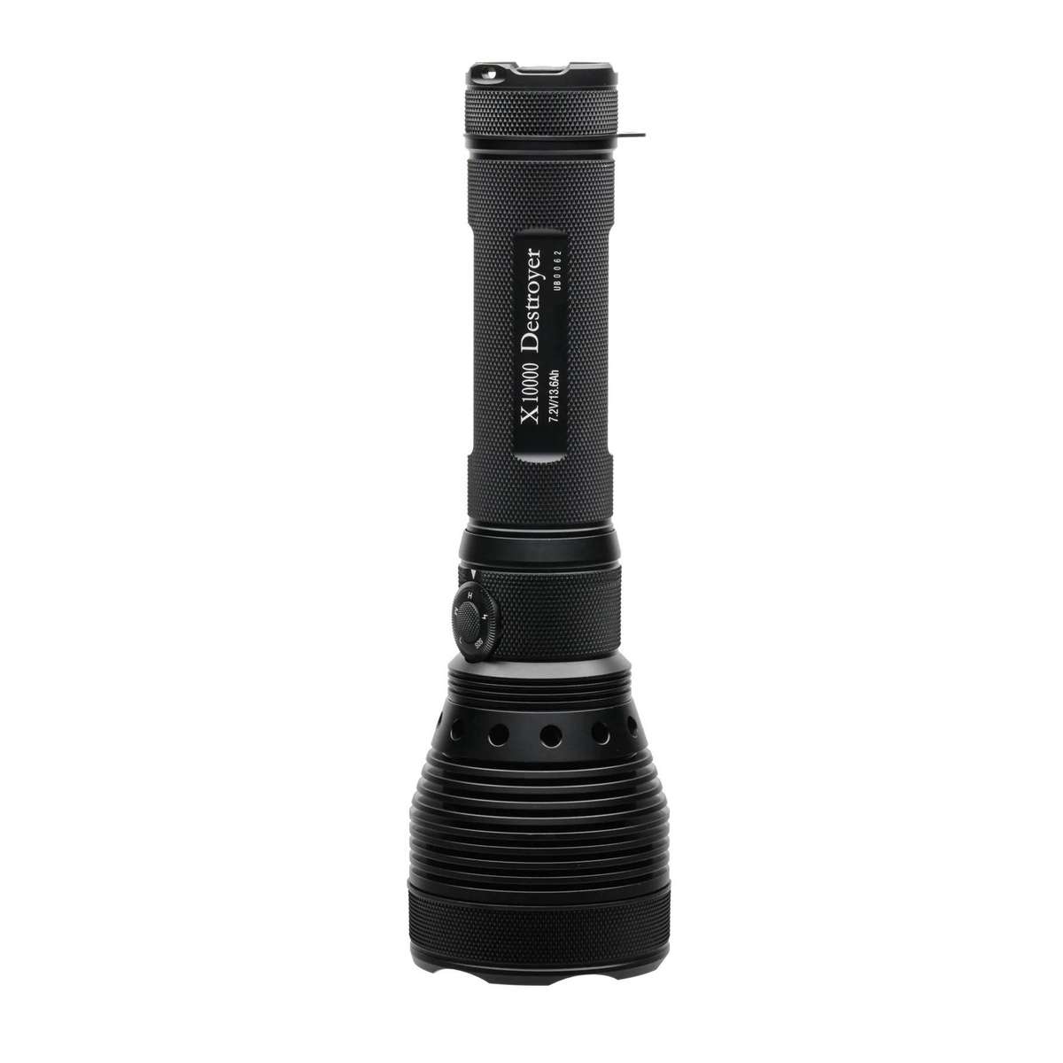 Powertac Destroyer X10K G2 9500LM 1400m Search Flashlight