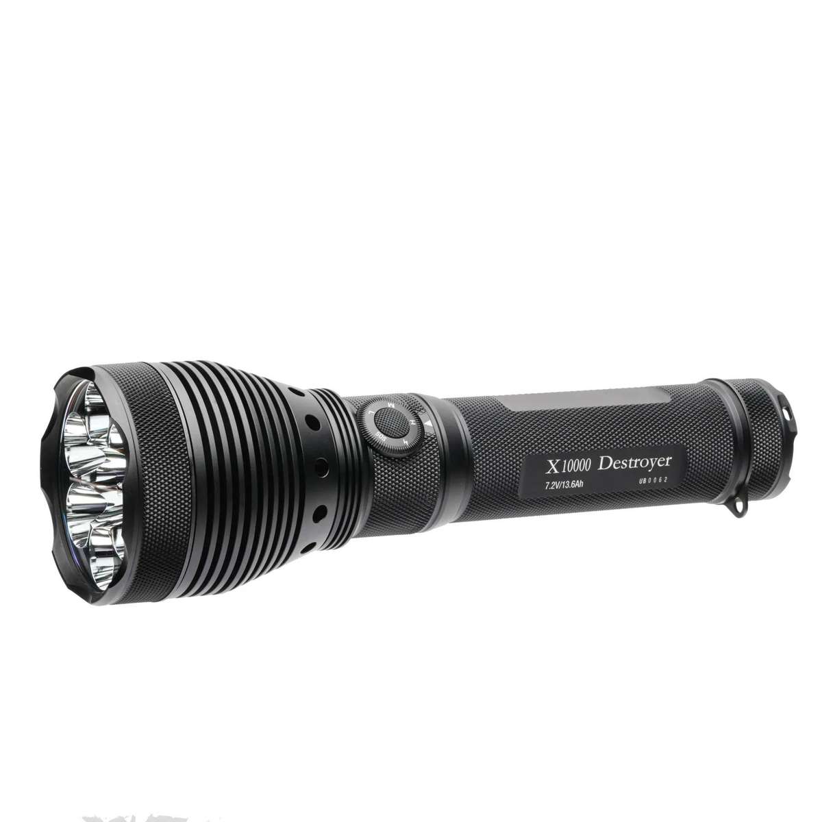 Powertac Destroyer X10K G2 9500LM 1400m Search Flashlight