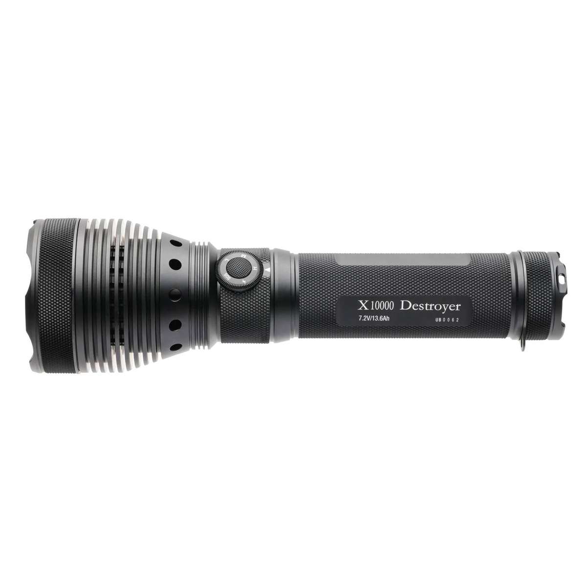 Powertac Destroyer X10K G2 9500LM 1400m Search Flashlight