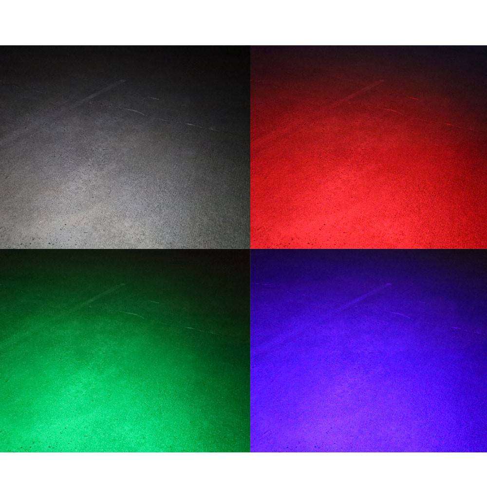 Powertac WATCHDOG-ODXLT 2300LM 1050m Multi-Color Spot/Flood Flashlight