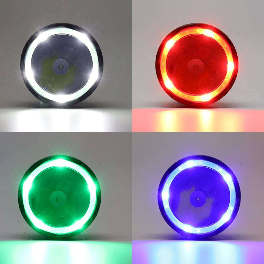 Powertac WATCHDOG-ODXLT 2300LM 1050m Multi-Color Spot/Flood Flashlight