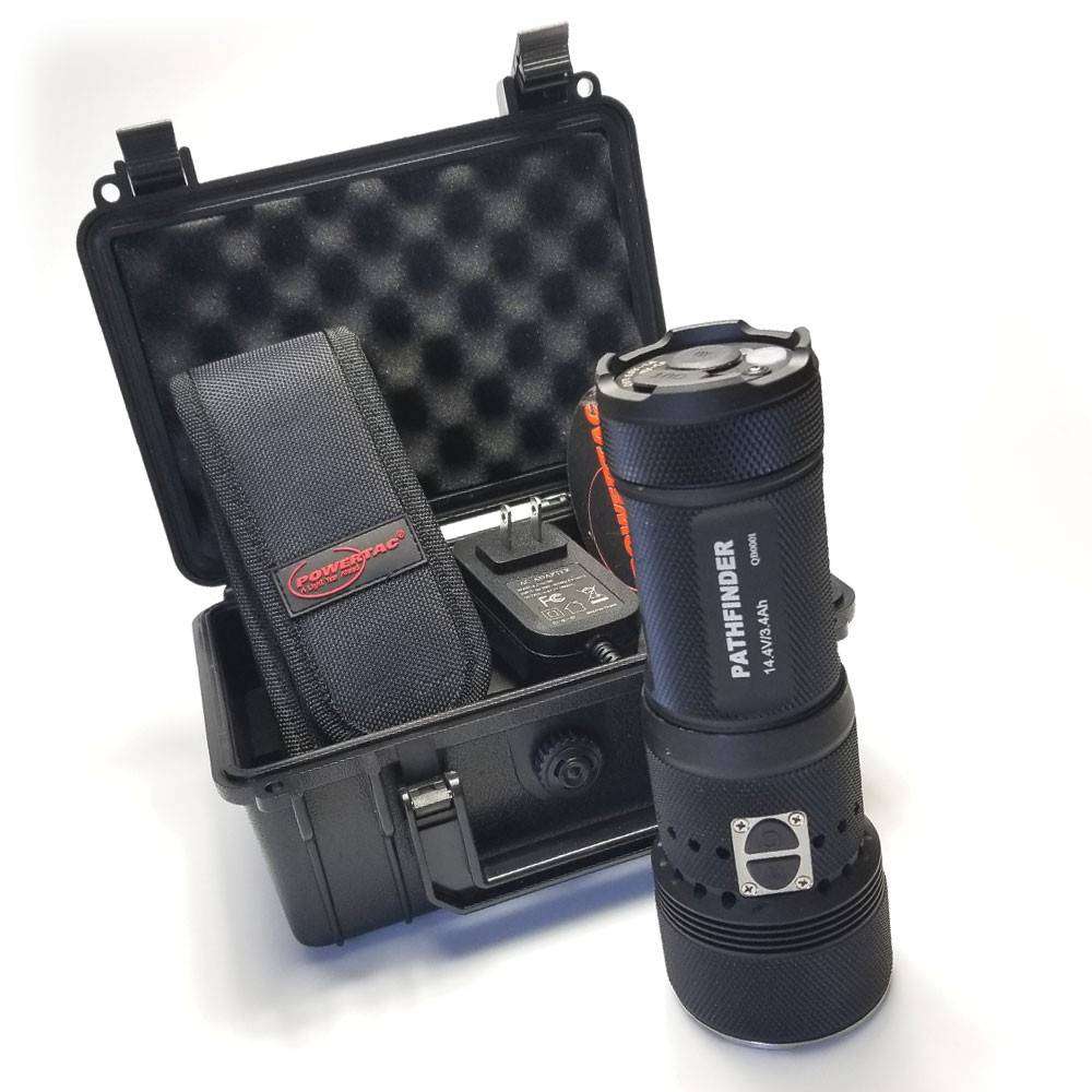 Powertac Pathfinder - 12,000 Lumen Multi Color Flood Light - Rechargeable