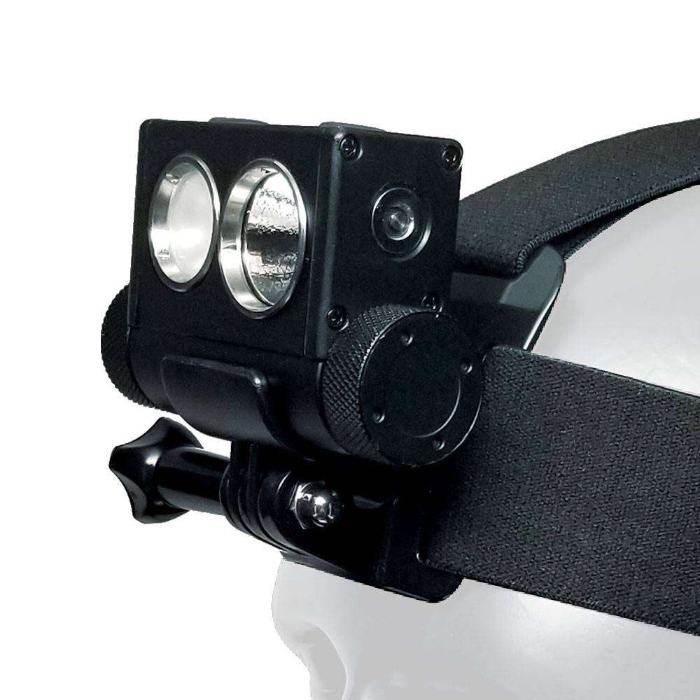Powertac HL-10 Explorer 2500 Lumen 204m Throw Rechargeable LED Headlamp with IR