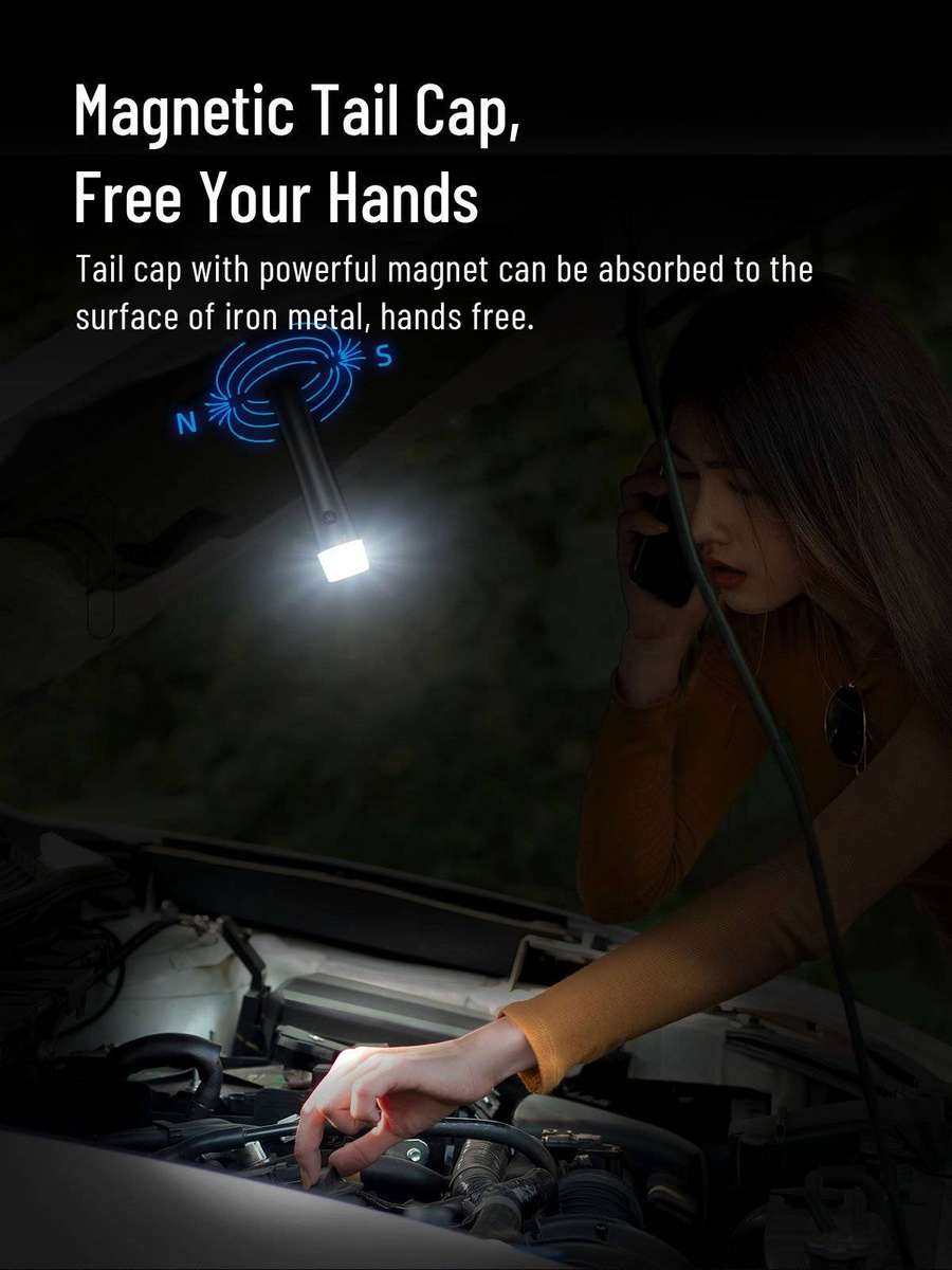 Wuben C5 700 Lumen 126m Rechargeable EDC Flashlight