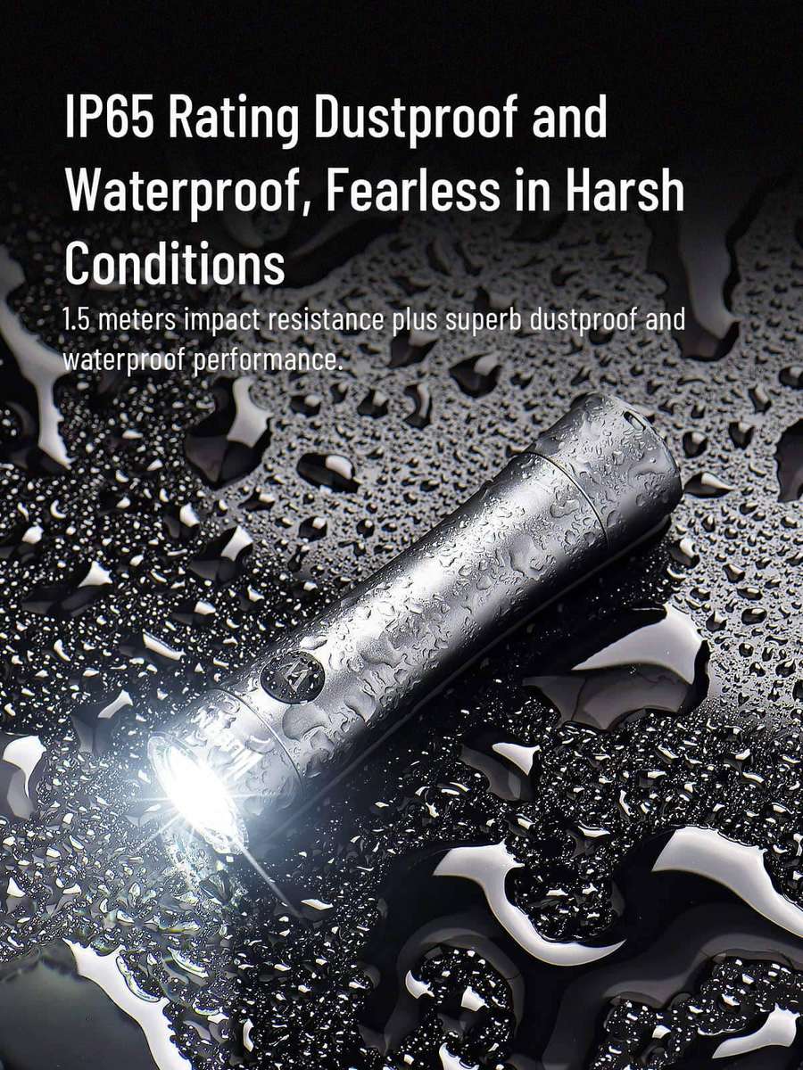 Wuben C5 700 Lumen 126m Rechargeable EDC Flashlight