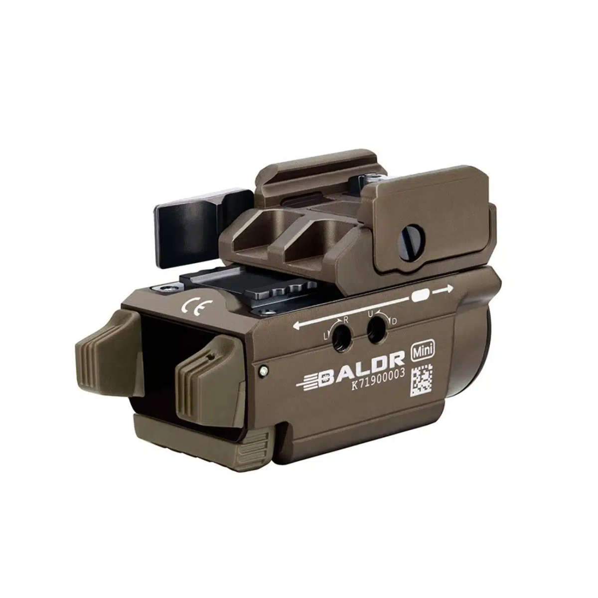 Olight Baldr Mini Tan 600 Lumen 130m Weapon Light