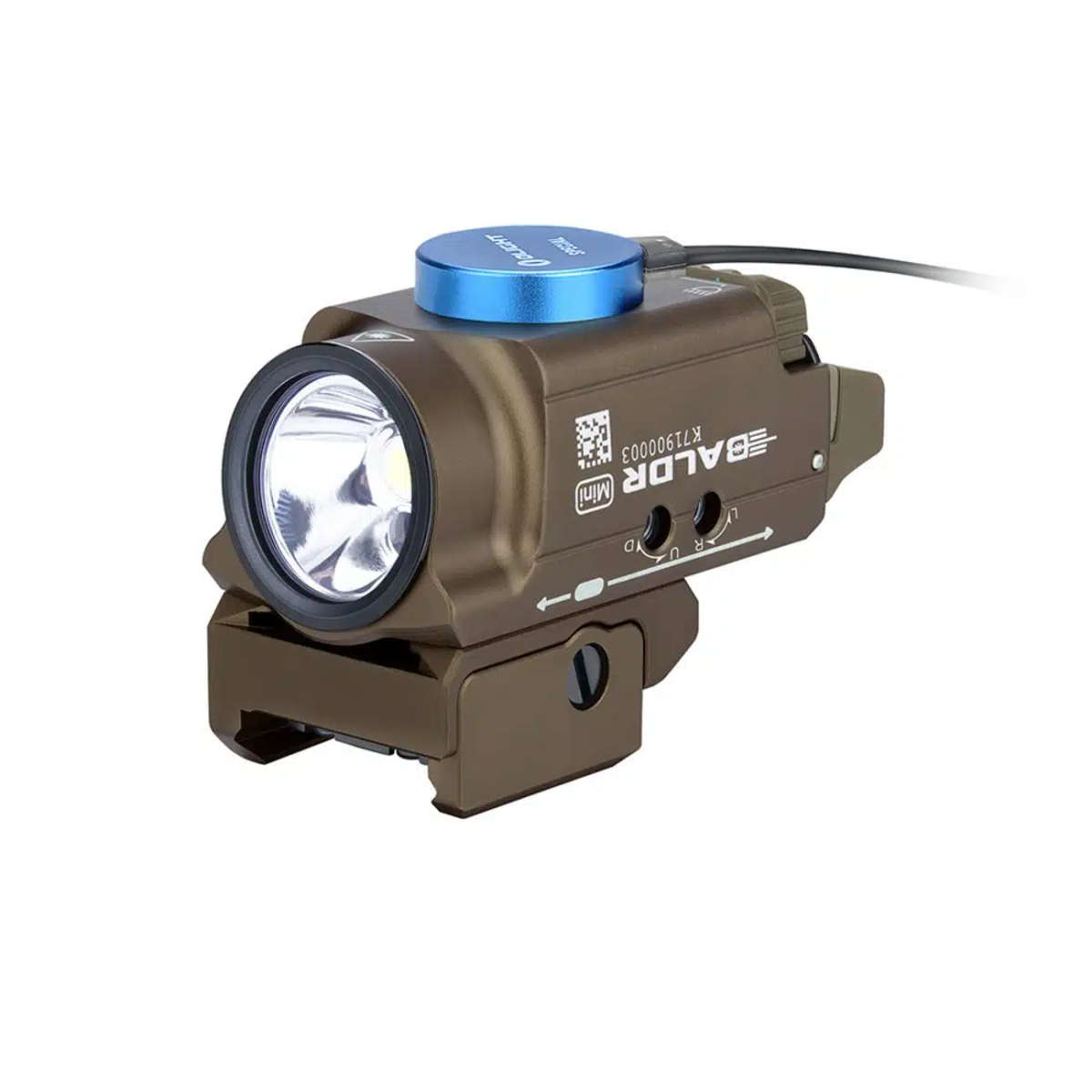 Olight Baldr Mini Tan 600 Lumen 130m Weapon Light
