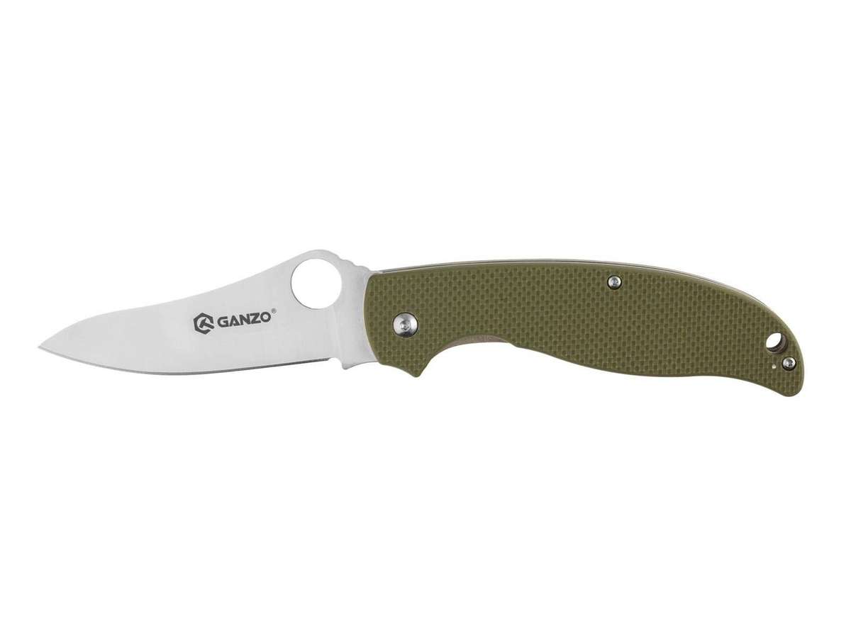 Open Box Ganzo G734 440C Folding Knife G10 Handle 213mm EDC Tool with Pouch