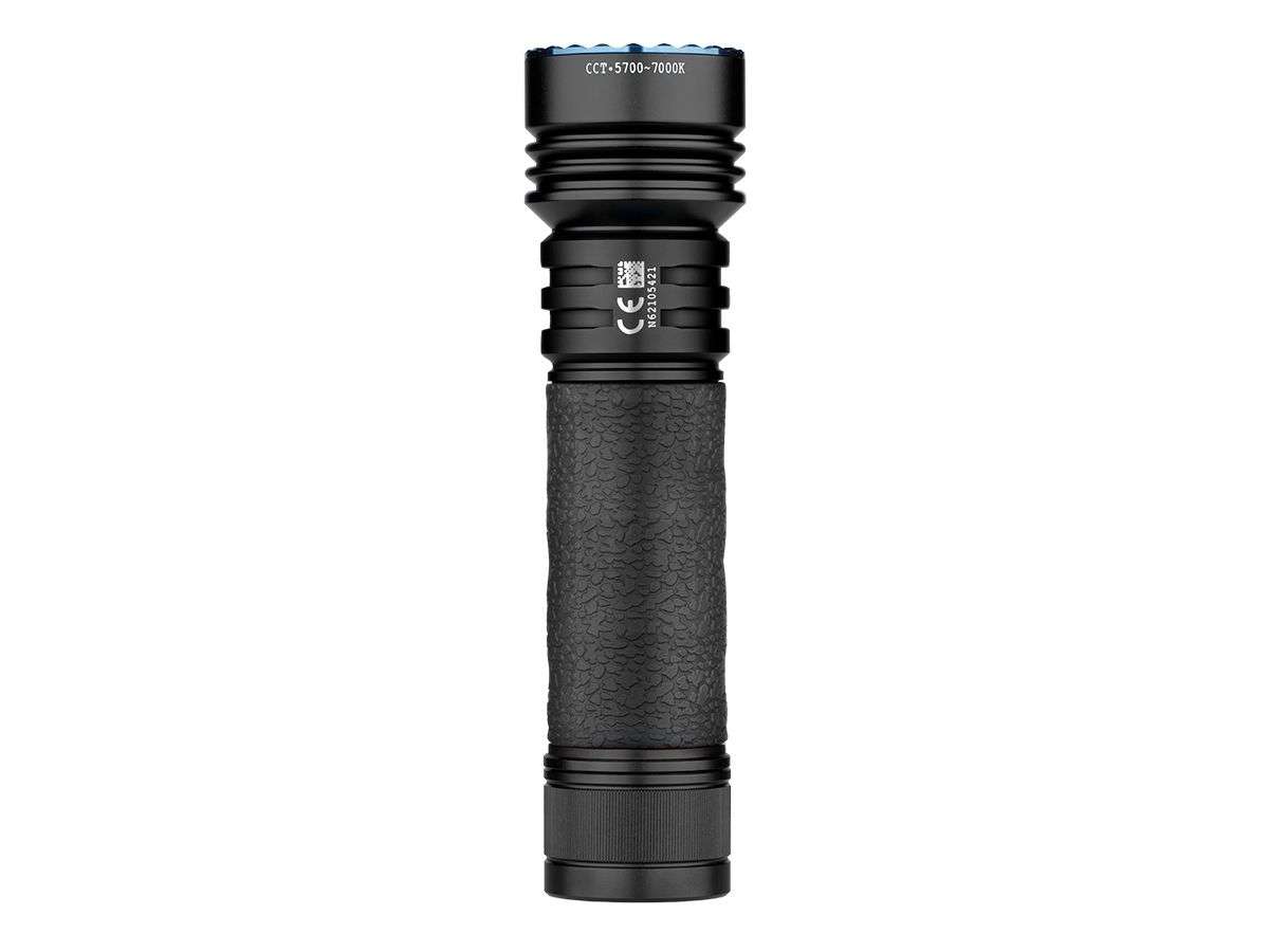 Olight Seeker 4 Pro Rechargeable LED Flashlight - 4600 Lumens - Cool White - Includes 1 x 21700