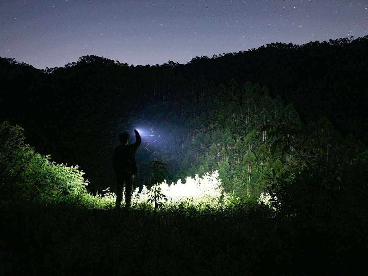 Olight Warrior Nano Rechargeable LED Flashlight 1200LM 135m
