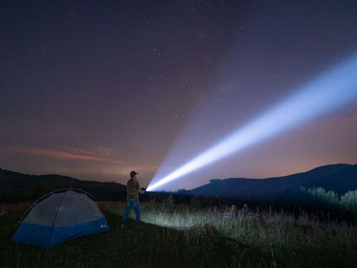 Olight Warrior X 4 Rechargeable LED Flashlight 2600LM 630m Matte Black
