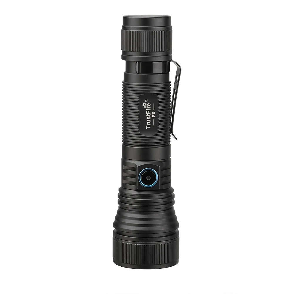 TrustFire E6 1500 Lumens Zoomable Flashlight with 550m Throw