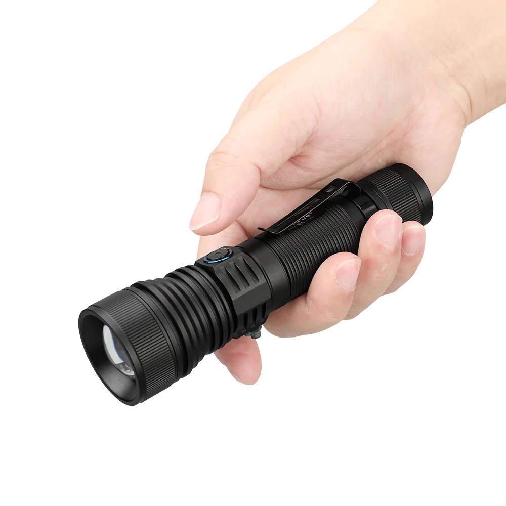 TrustFire E6 1500 Lumens Zoomable Flashlight with 550m Throw