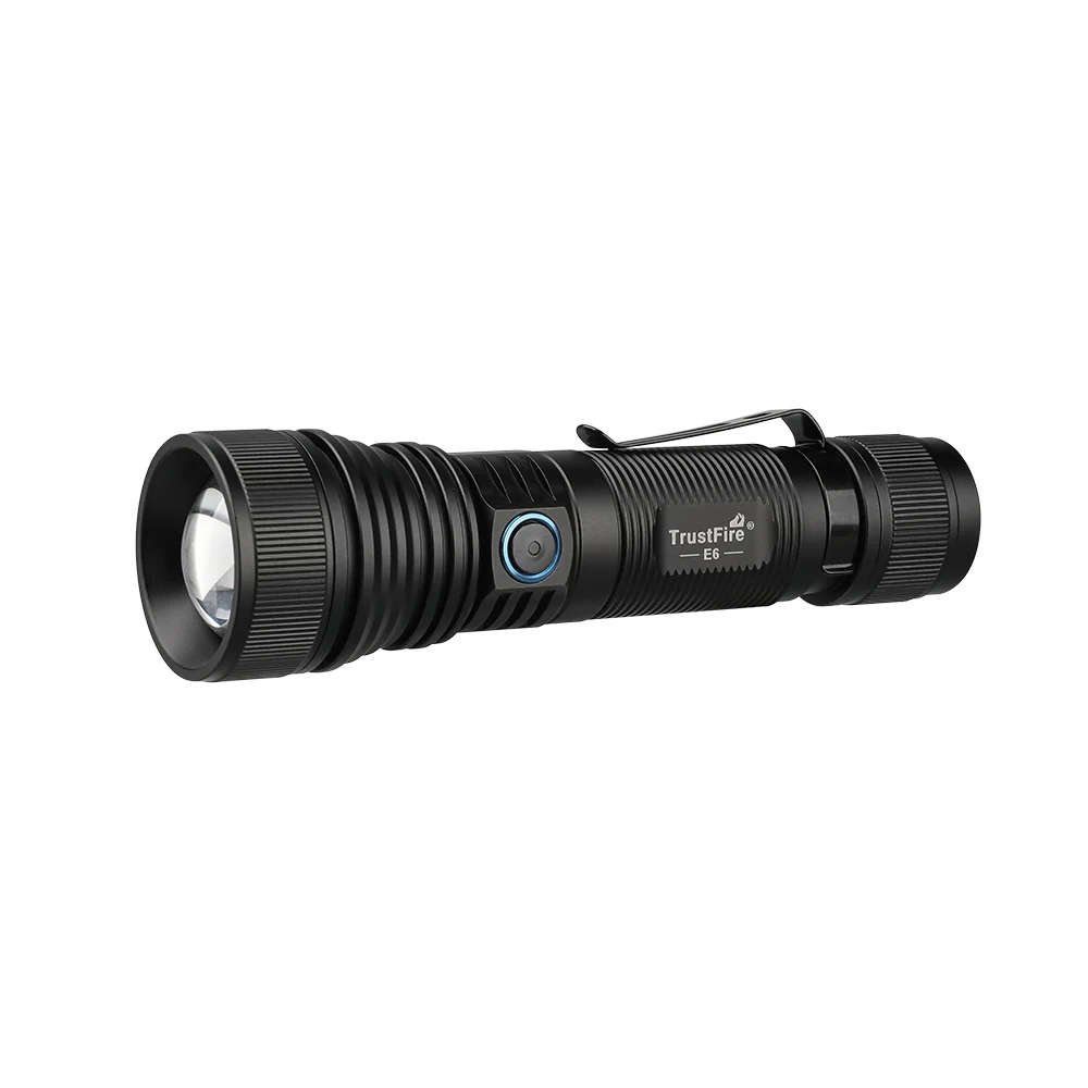 TrustFire E6 1500 Lumens Zoomable Flashlight with 550m Throw
