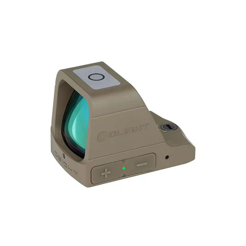 OLIGHT Osight 3 MOA Green/Red Dot FDE Reflex Sight