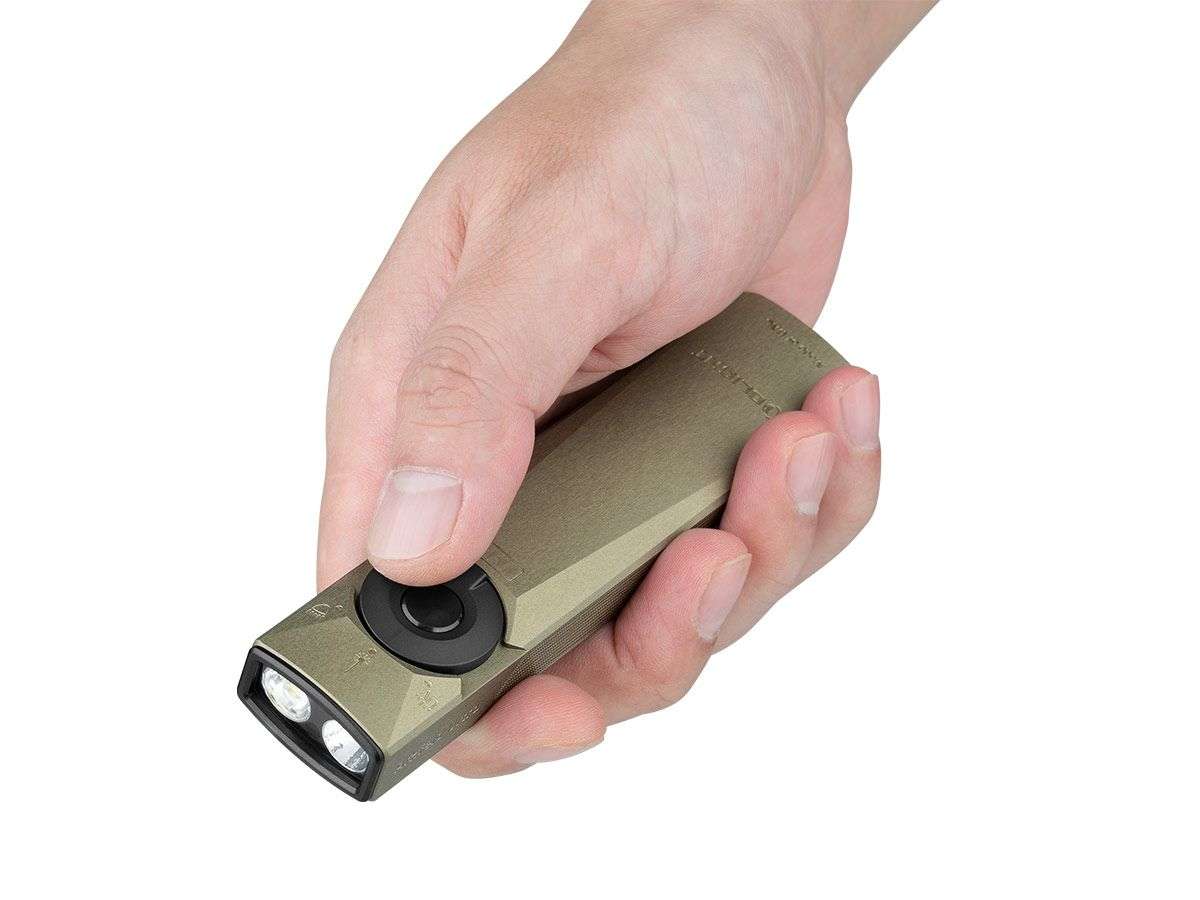 Olight Arkfeld Ultra 1500 Lumen 103m Throw Green Laser UV EDC Flashlight