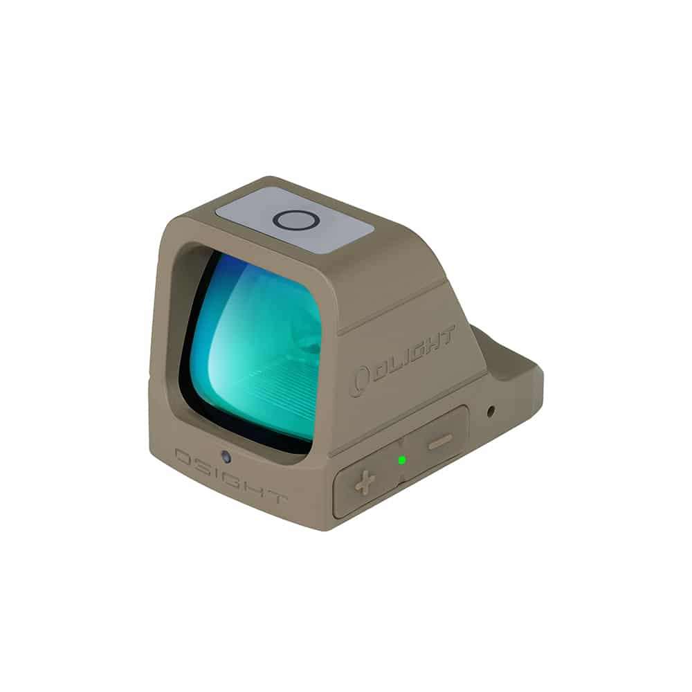 OLIGHT Osight 3 MOA Green/Red Dot FDE Reflex Sight