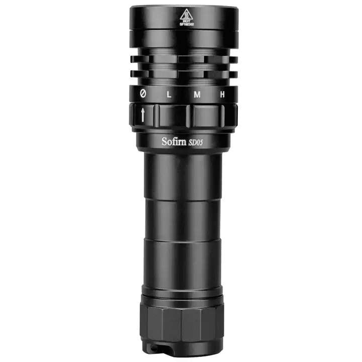 Sofirn SD05 3000 Lumen 270m Throw Rechargeable Diving Flashlight with 21700 Battery