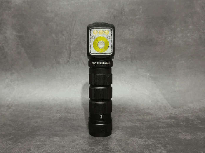 Sofirn HS42 2100 Lumen 176m Throw Rechargeable Headlamp with 18650 Battery