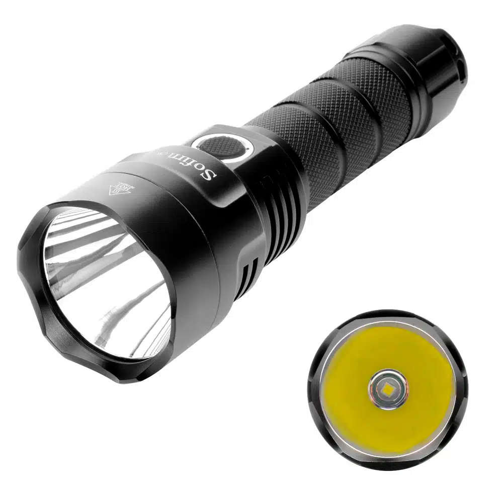Sofirn C8G 2000 Lumen 565m Throw Rechargeable Flashlight with 21700 Battery