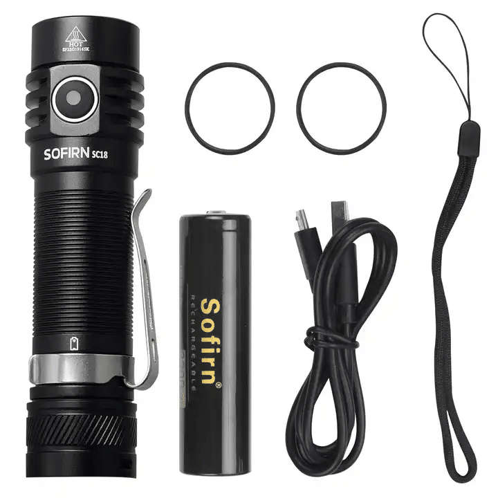Sofirn SC18 1800 Lumen 217m Throw Rechargeable EDC Flashlight