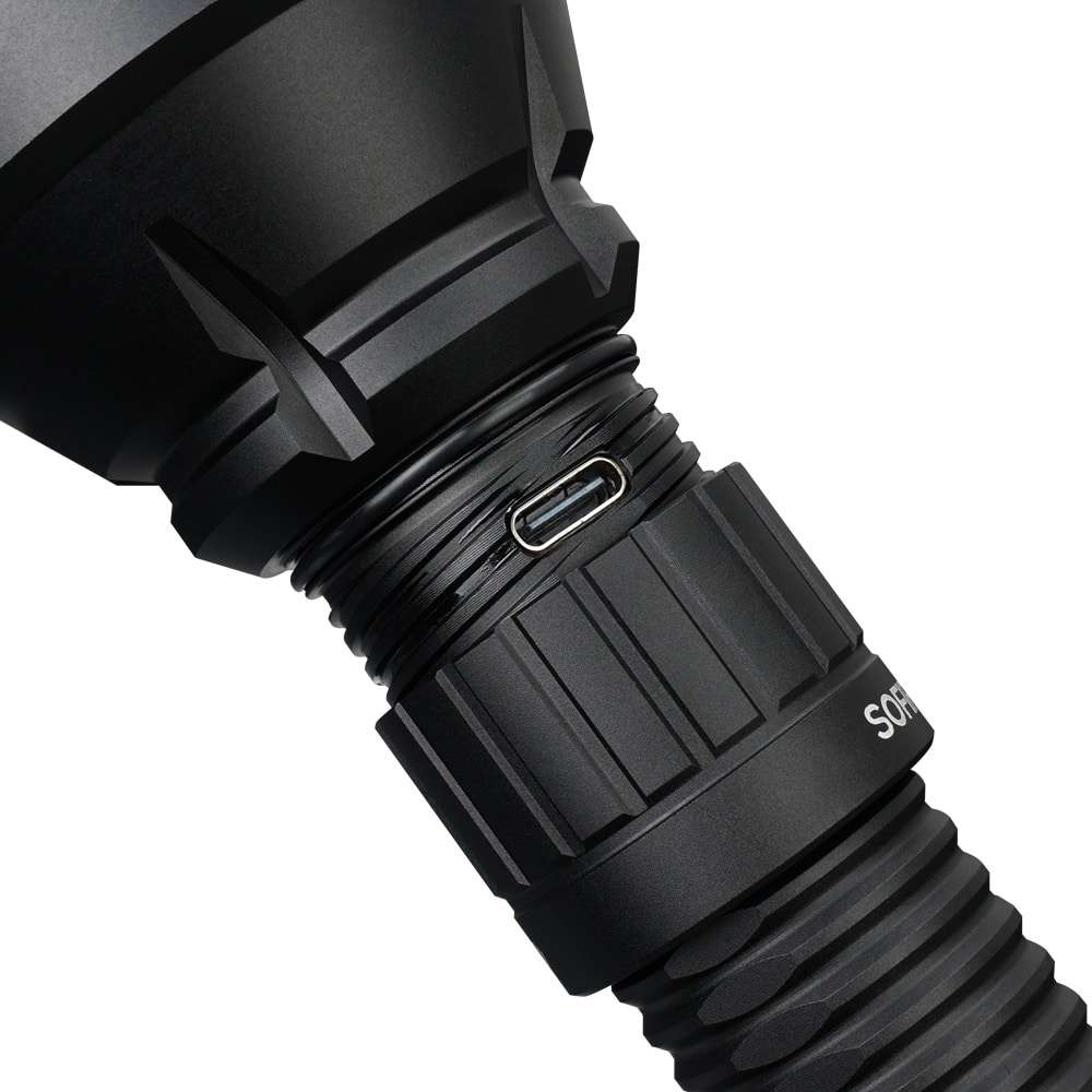 Sofirn SF26 2000 Lumen 964m Throw Rechargeable Tactical Flashlight with 21700 Battery