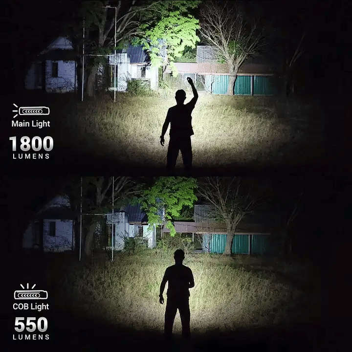 Sofirn IF24 Pro 1800 Lumen 340m Throw Rechargeable Flashlight with 18650 Battery