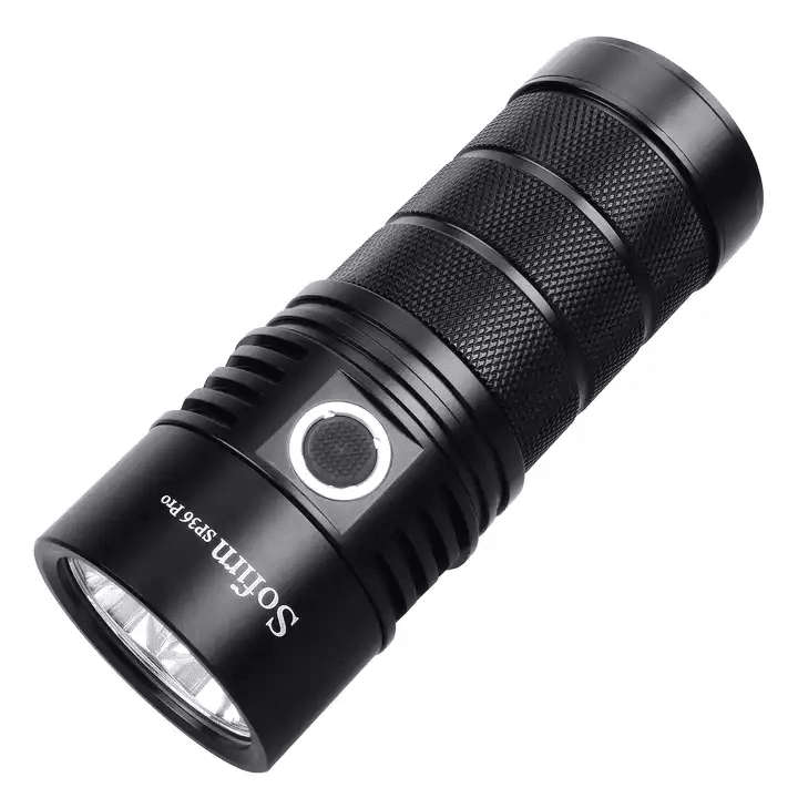 Sofirn SP36 Pro 8000 Lumen 450m Throw Rechargeable Flashlight with 3x 18650 Batteries