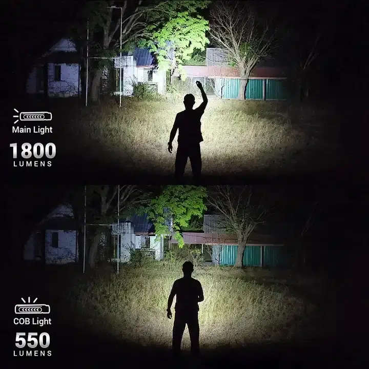 Sofirn IF23 Pro 5000 Lumen 226m Throw Rechargeable Flashlight with 21700 Battery