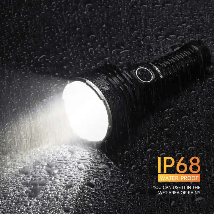 -Wurkkos TS30S Pro 6000 Lumen 1065m Throw Rechargeable Flashlight with 21700 Battery