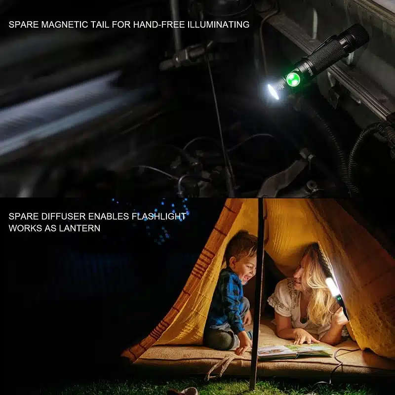 Sofirn SC31 Pro 2000 Lumen 255m Throw Rechargeable Flashlight with 18650 Battery