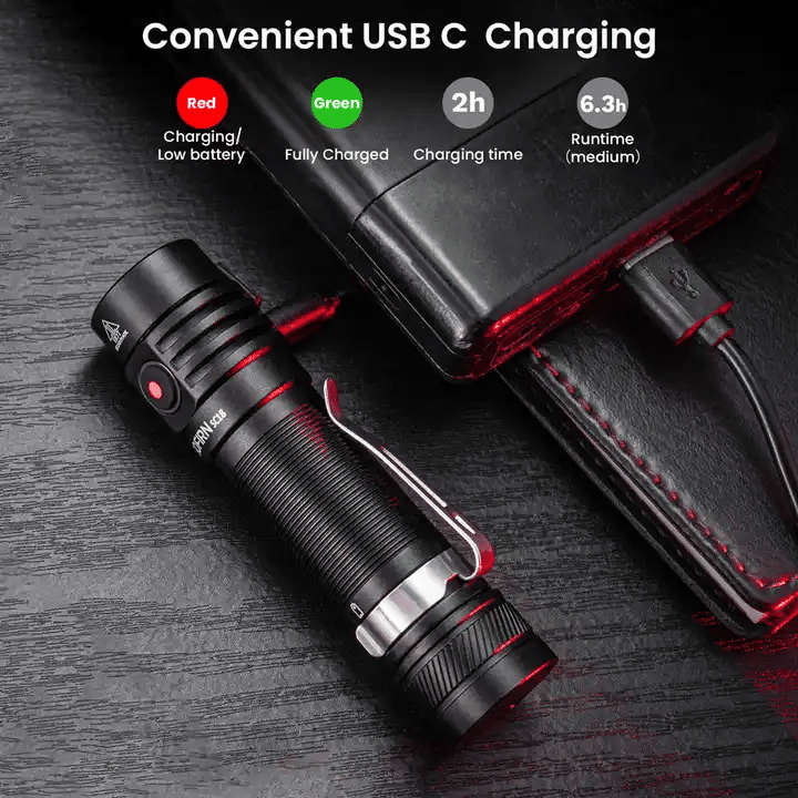 Sofirn SC18 1800 Lumen 217m Throw Rechargeable EDC Flashlight