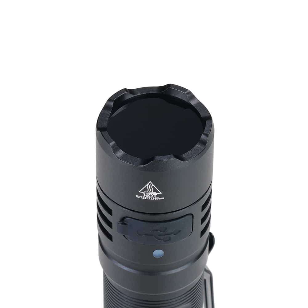 Sofirn SF16UV 365nm UV 10m Throw Rechargeable Flashlight with 18650 Battery