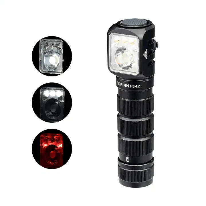 Sofirn HS42 2100 Lumen 176m Throw Rechargeable Headlamp with 18650 Battery