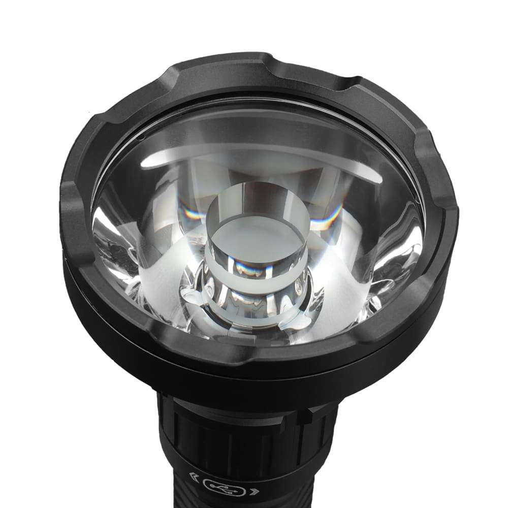 Sofirn SF26 2000 Lumen 964m Throw Rechargeable Tactical Flashlight with 21700 Battery