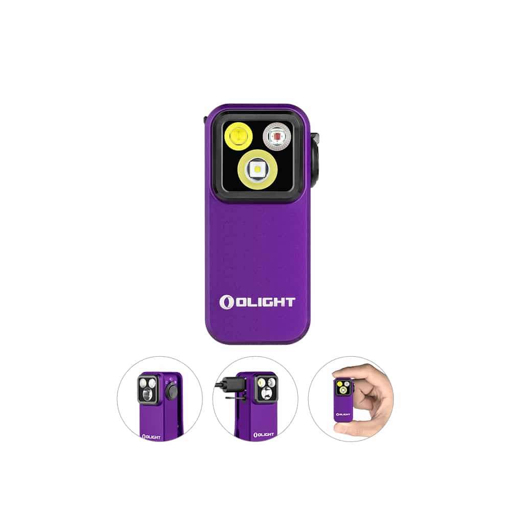Olight Oclip Pro USB-C Rechargeable LED Cliplight 500 Lumen 120m Throw