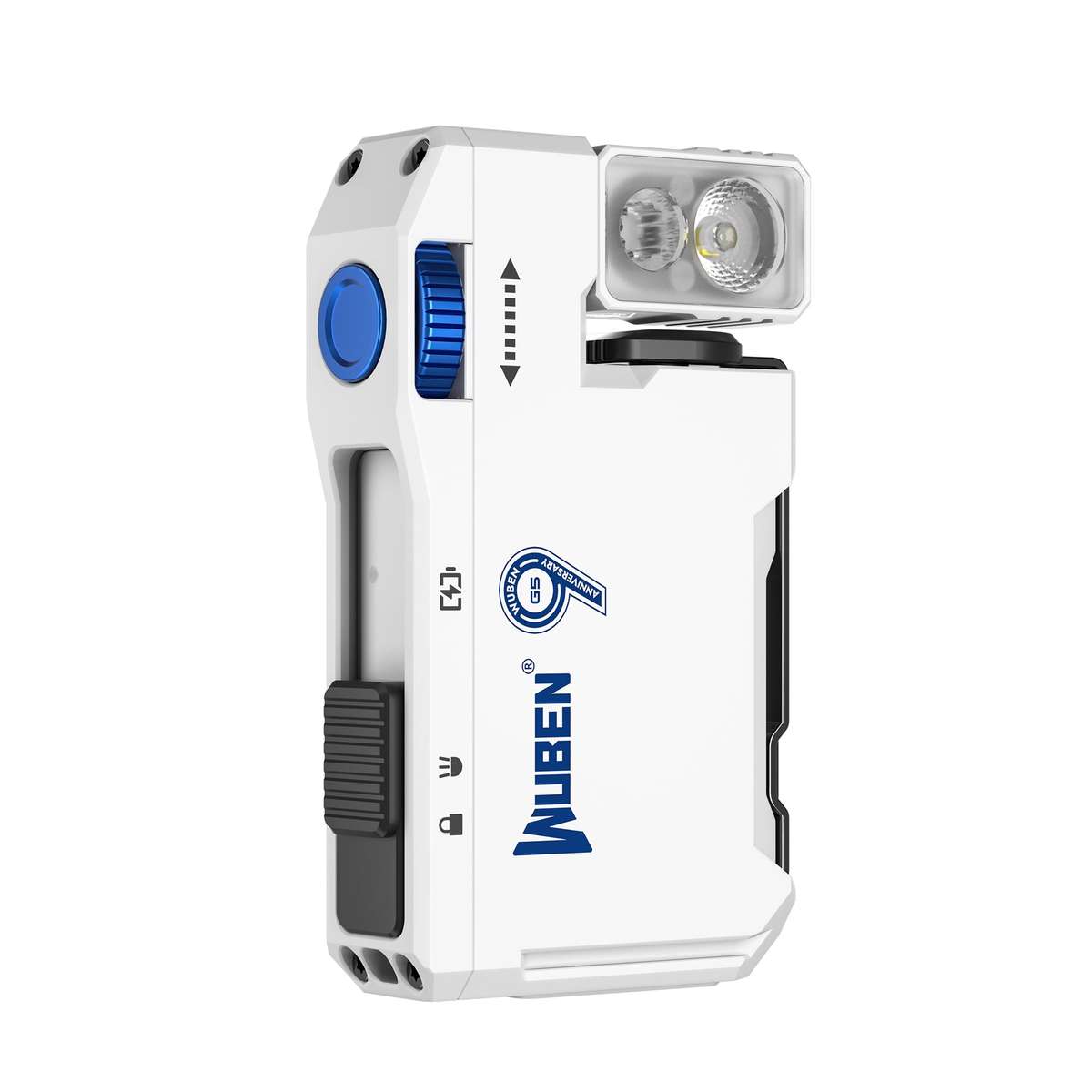 Wuben G5 400 Lumen 82m Throw Rechargeable EDC Flashlight with RGB Light