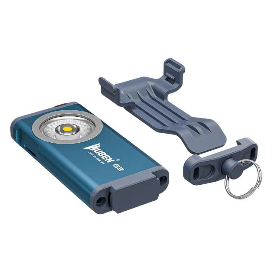 Wuben G2 500 Lumen 36m Throw Rechargeable LED EDC Keychain Flashlight