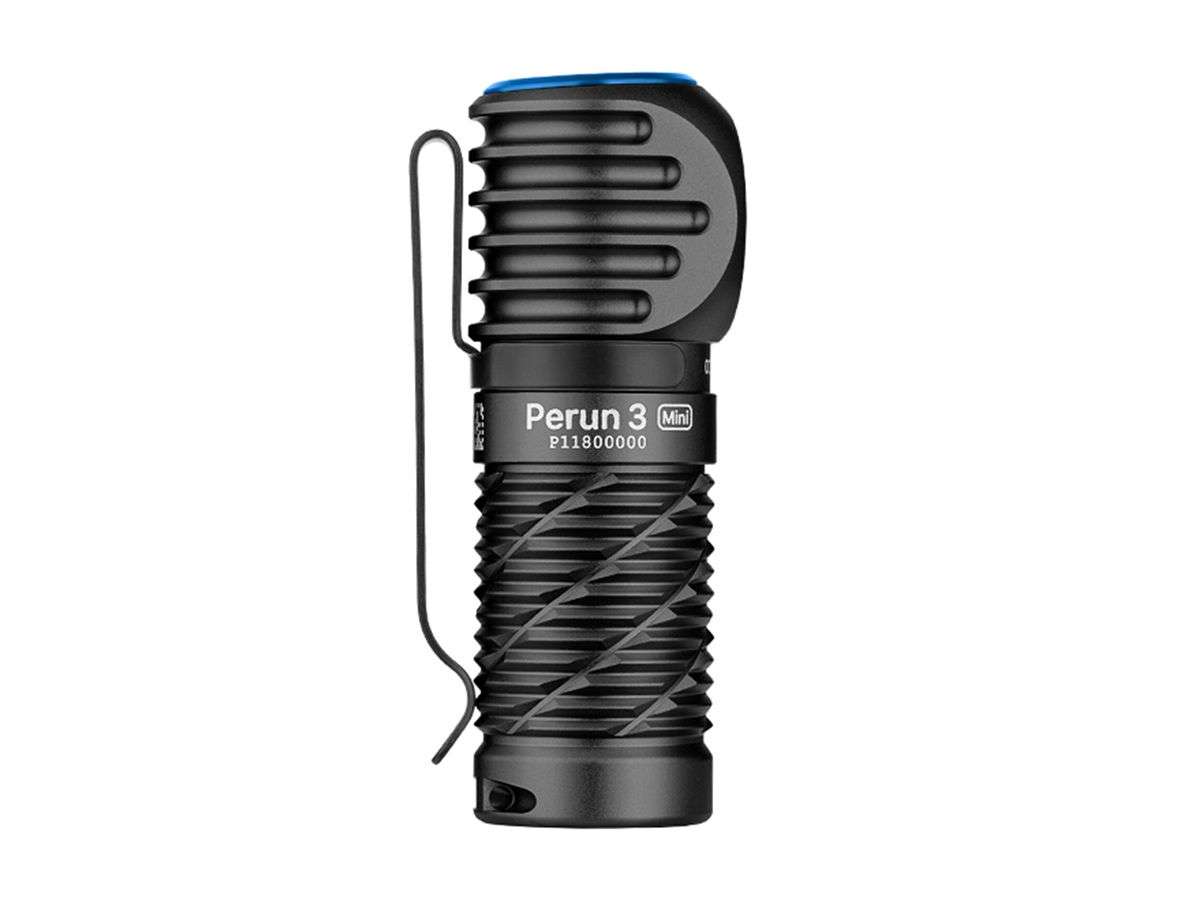 Olight Perun 3 Mini Premium 1250 Lumen 155m Throw Rechargeable LED Headlamp with Charging Case