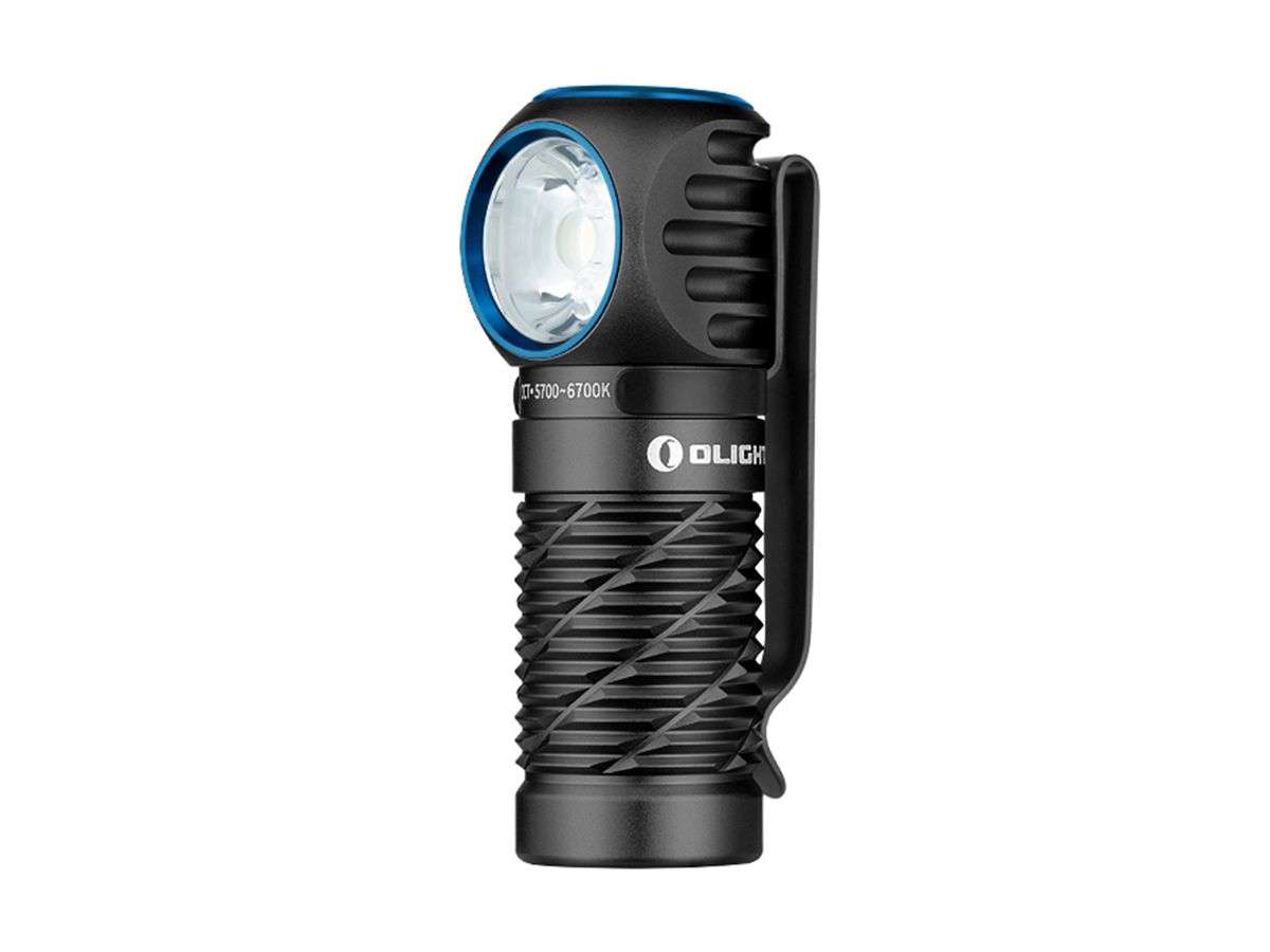 Olight Perun 3 Mini Premium 1250 Lumen 155m Throw Rechargeable LED Headlamp with Charging Case