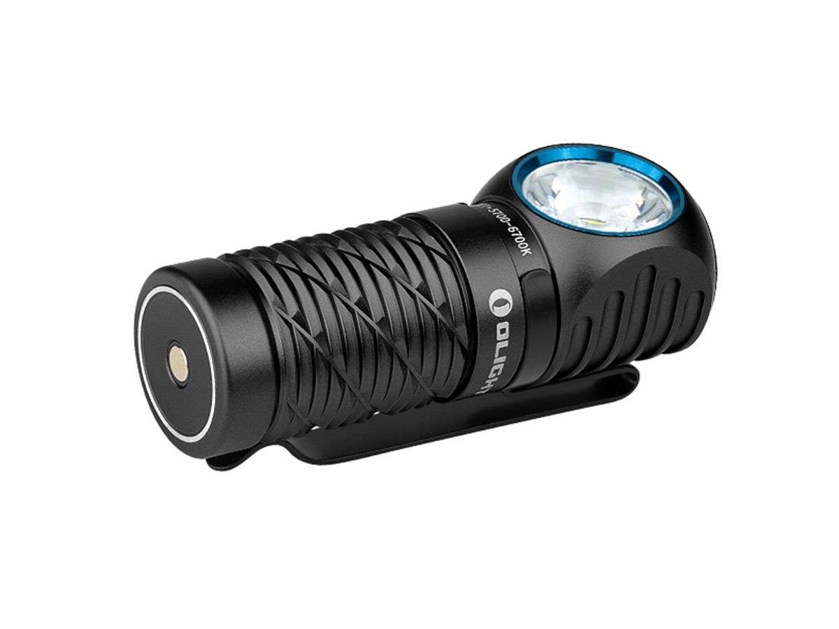 Olight Perun 3 Mini Premium 1250 Lumen 155m Throw Rechargeable LED Headlamp with Charging Case
