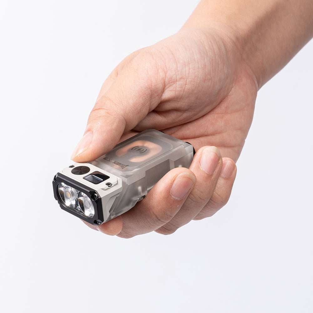 Wuben X3 with charging box 700 Lumen 102m Throw Rechargeable LED EDC Flashlight
