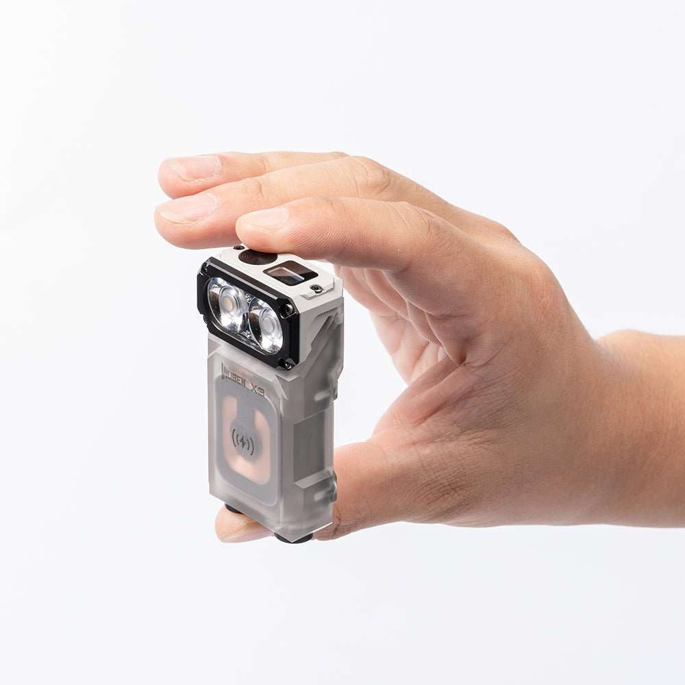 Wuben X3 with charging box 700 Lumen 102m Throw Rechargeable LED EDC Flashlight