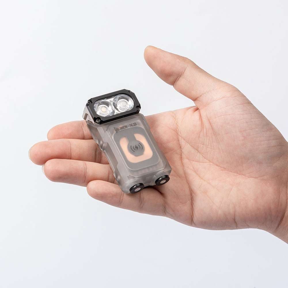 Wuben X3 with charging box 700 Lumen 102m Throw Rechargeable LED EDC Flashlight