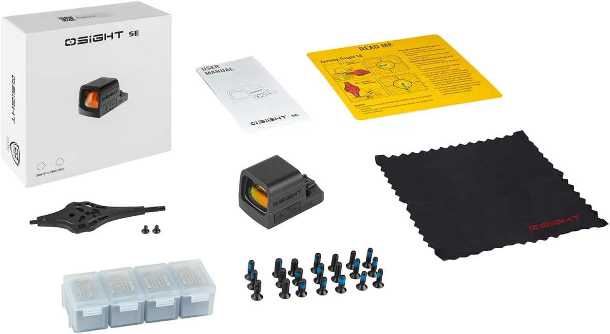 Olight Osight SE Enclosed Optic with RMSc Footprint and Replaceable Battery