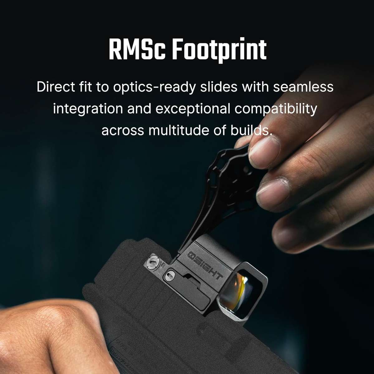 Olight Osight SE Enclosed Optic with RMSc Footprint and Replaceable Battery